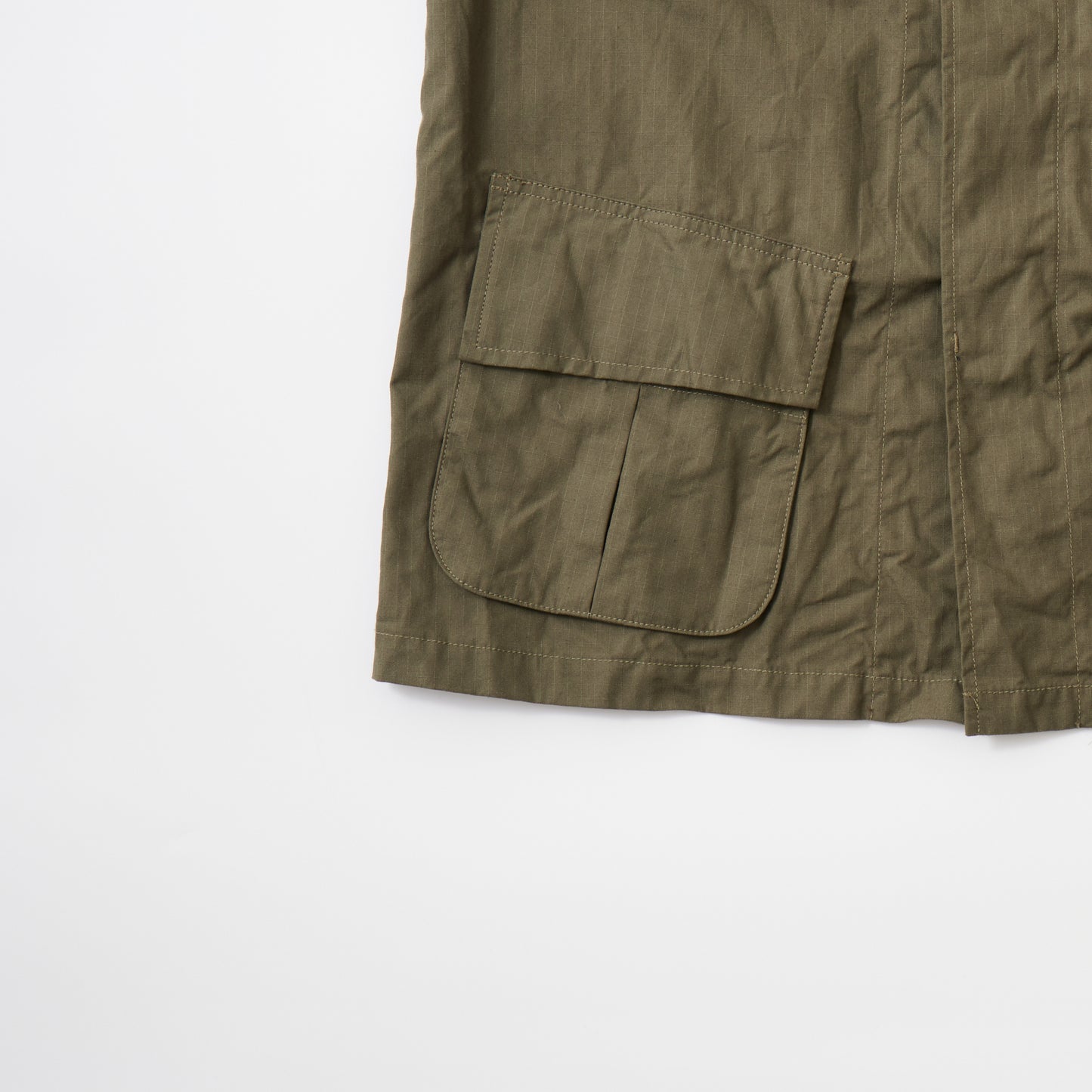 EMPIRE & SONS JUNGLE FATIGUE JACKET COTTON RIPSTOP - OLIVE