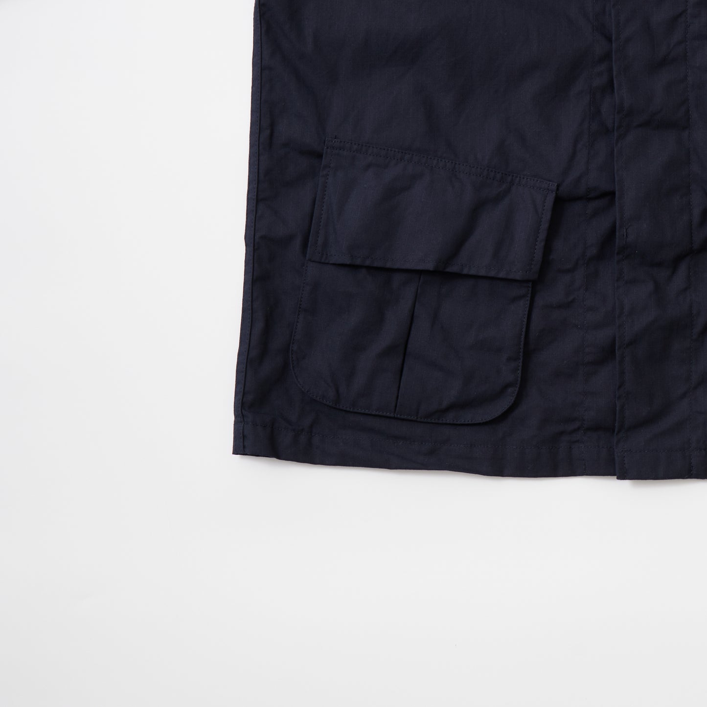 EMPIRE & SONS JUNGLE FATIGUE JACKET COTTON RIPSTOP - NAVY