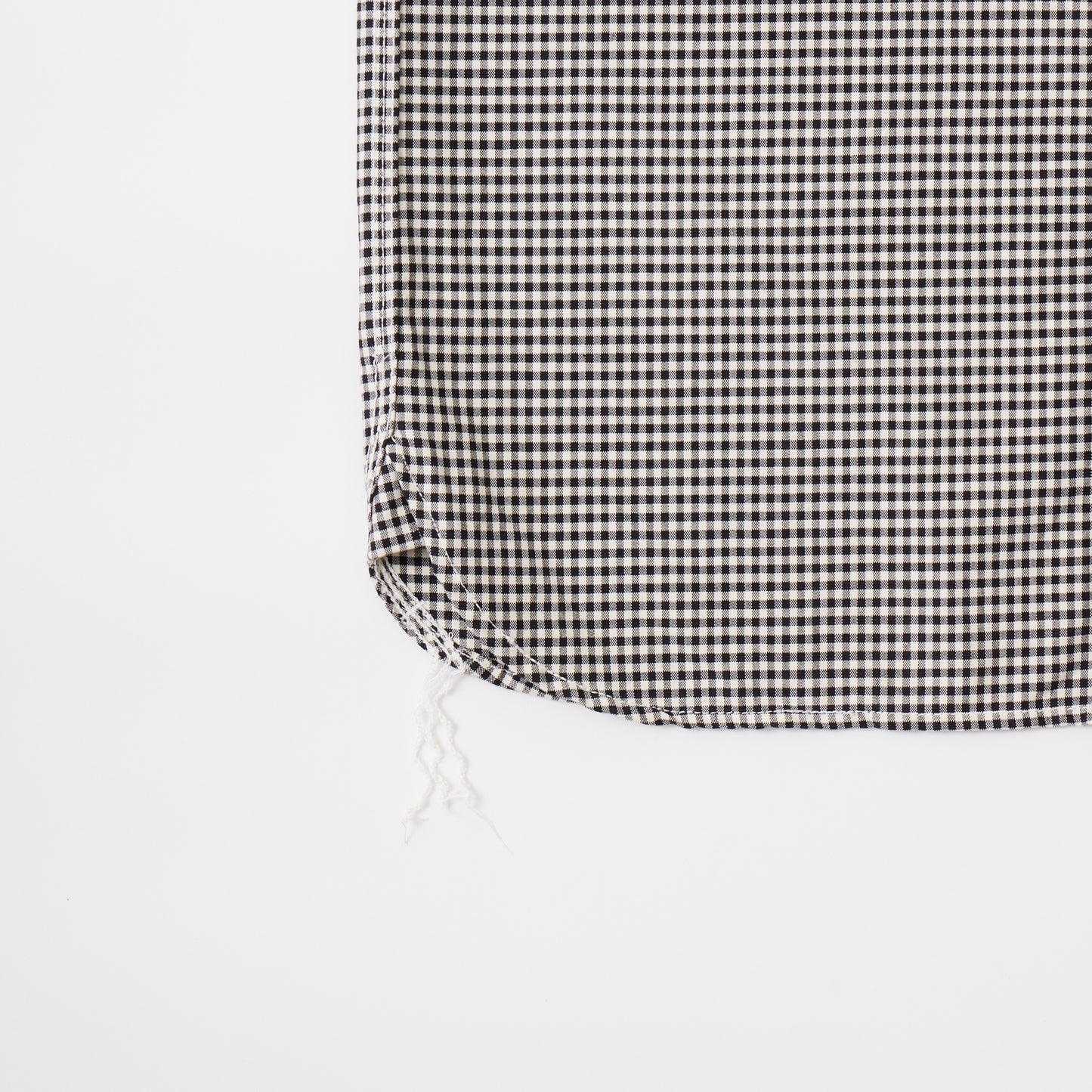 EMPIRE & SONS L/S UTILITY WORK SHIRT ORGANIC COTTON OXFORD CANVAS - 11 WHITE GINGHAM CHECK