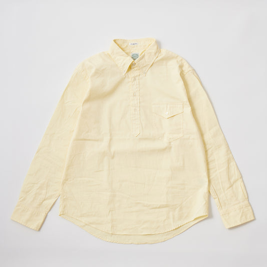 KEATON CHASE USA L/S CLASSIC FIT PULLOVER BD SHIRT - PINPOINT OXFORD - 4 COLORS