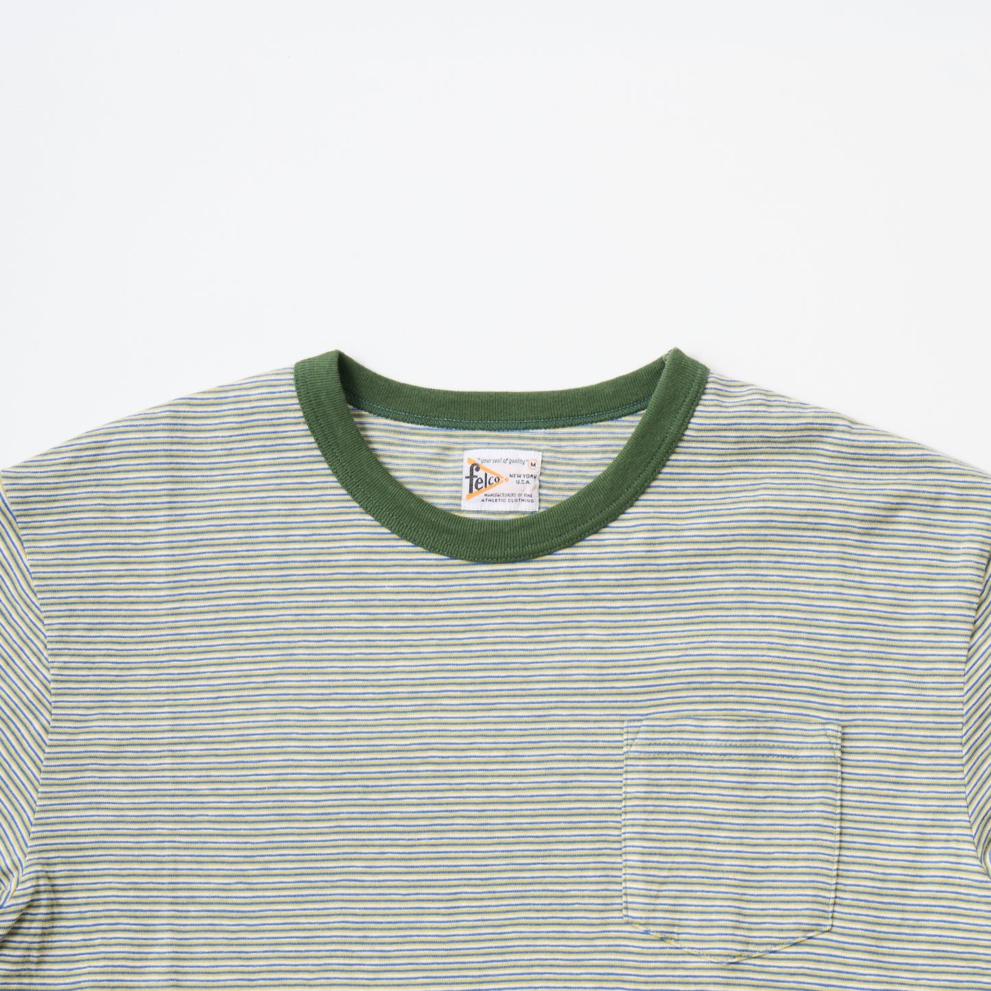 FELCO S/S RINGER POCKET-T BOYISH STRIPE