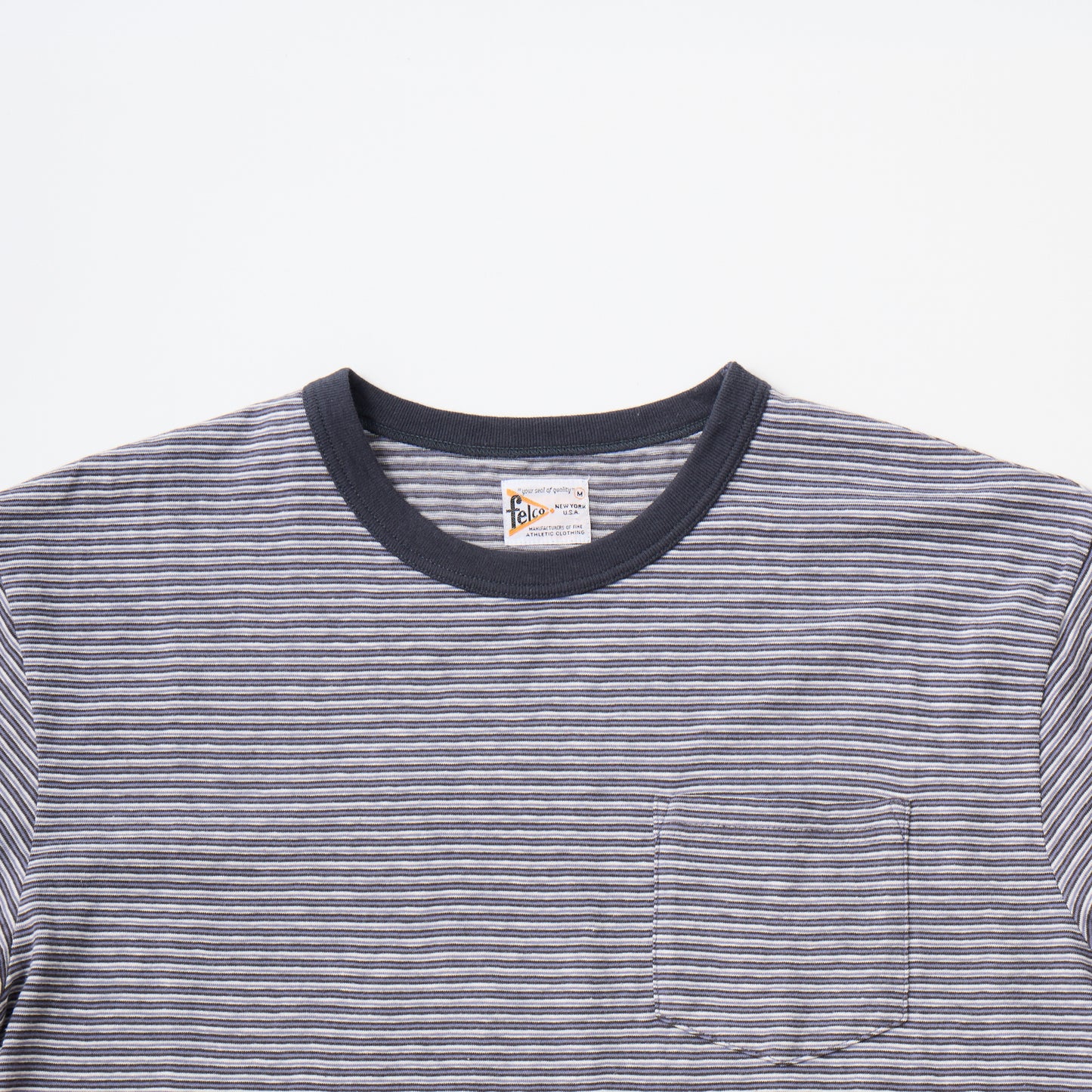FELCO S/S RINGER POCKET-T BOYISH STRIPE