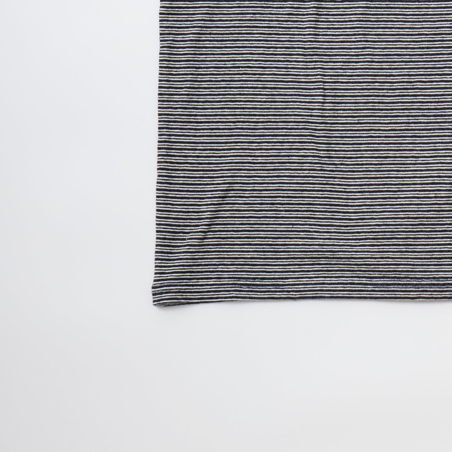 FELCO S/S CREW POCKET-T ORGANIC FOGGY MINI STRIPE