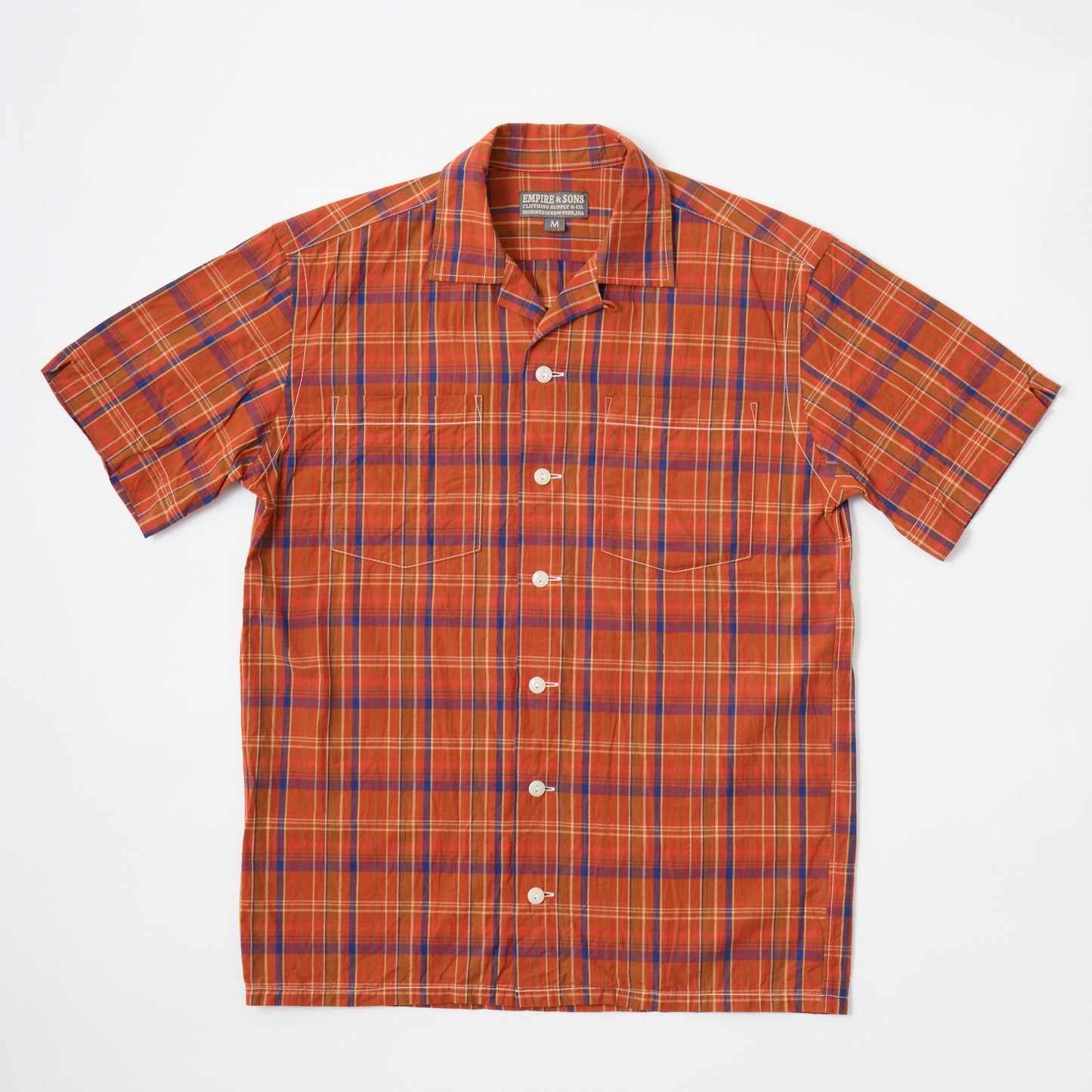 EMPIRE&SONS S/S CLASSIC CAMP SHIRT - 2 COLORS