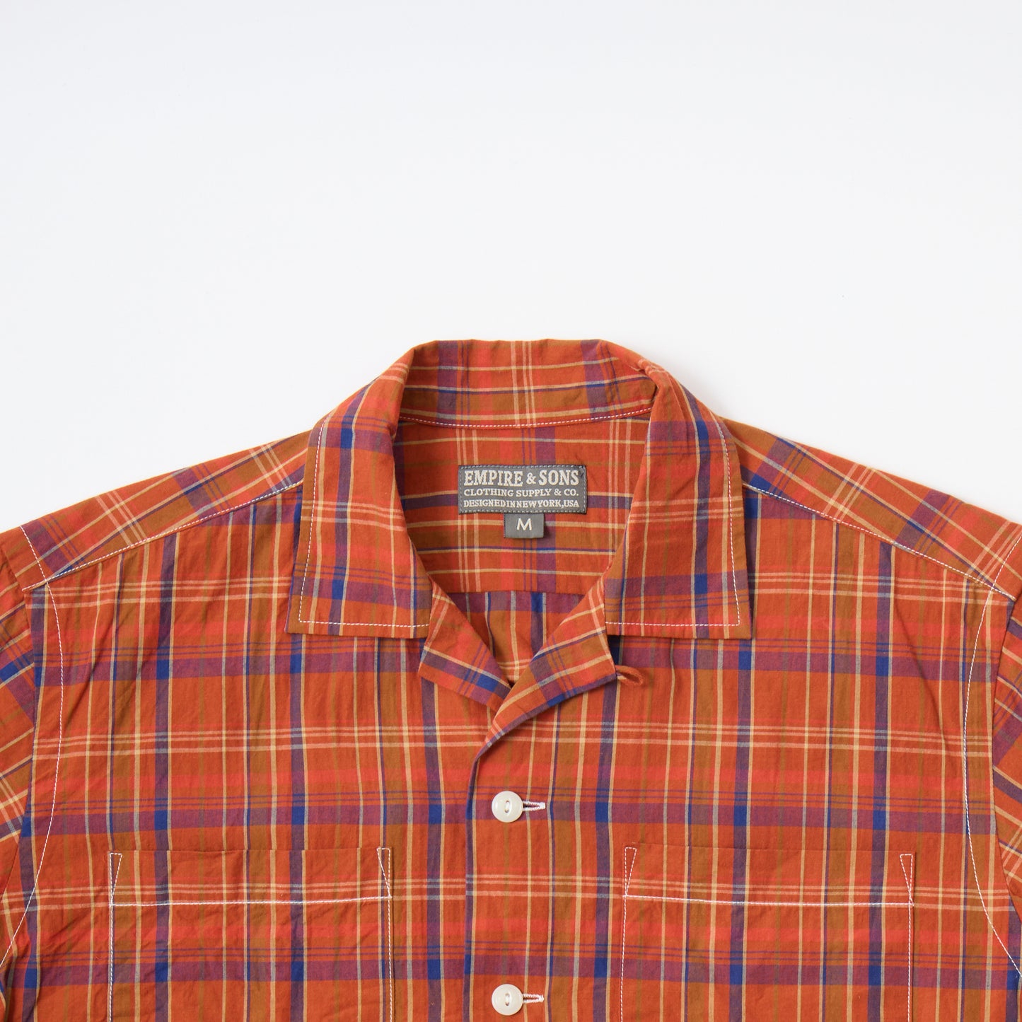 EMPIRE&SONS S/S CLASSIC CAMP SHIRT - 2 COLORS