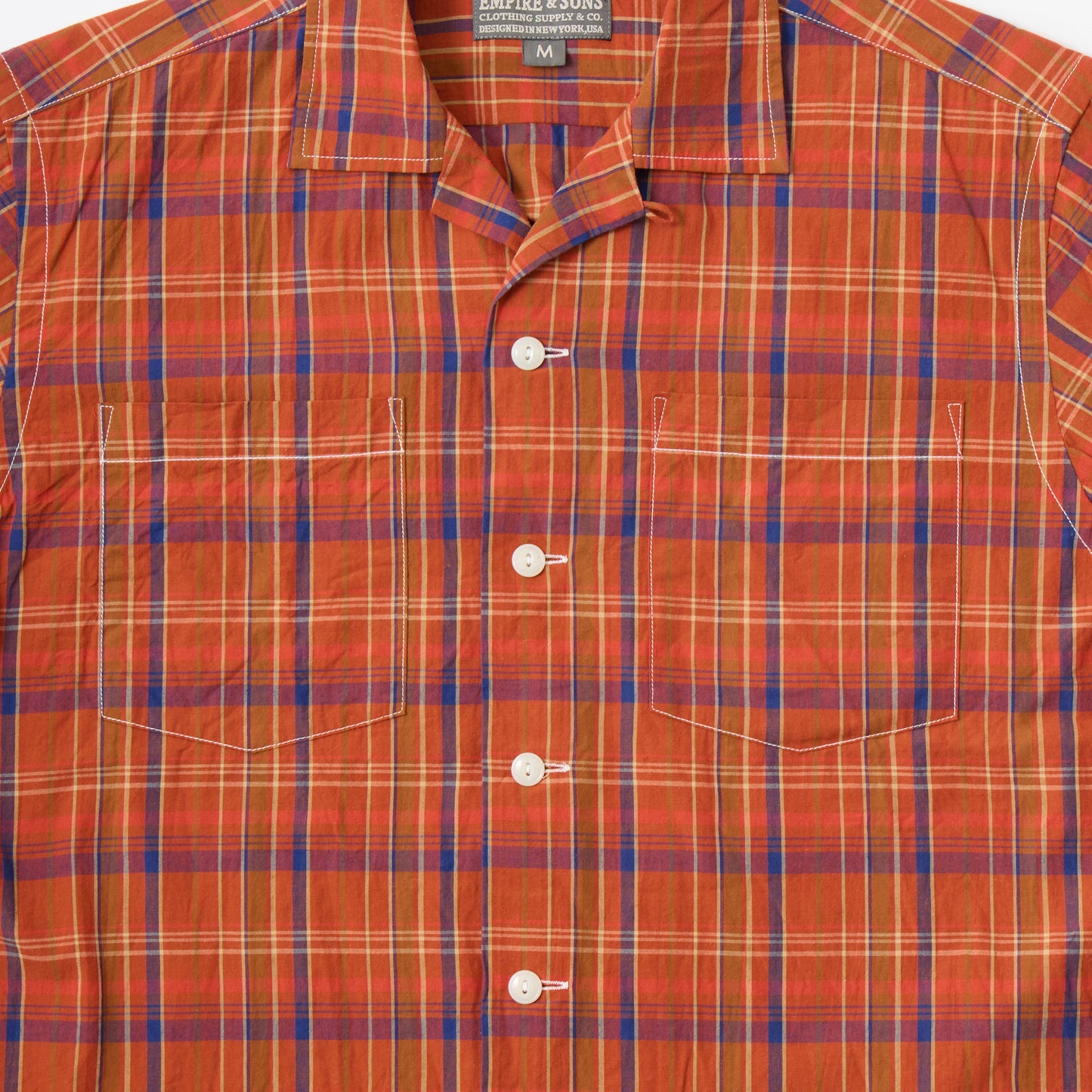 EMPIRE&SONS S/S CLASSIC CAMP SHIRT - 2 COLORS