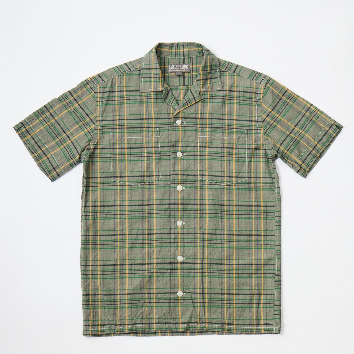EMPIRE&SONS S/S CLASSIC CAMP SHIRT - 2 COLORS