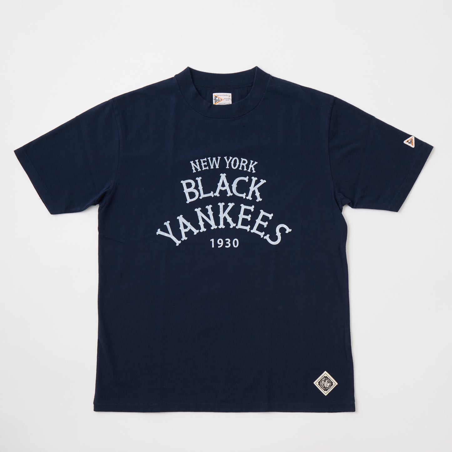 FELCO S/S HI-CREW 5oz 30SINGLE CALIFORNIA JERSEY – NEW YORK BLACK YANKEES PRINT1