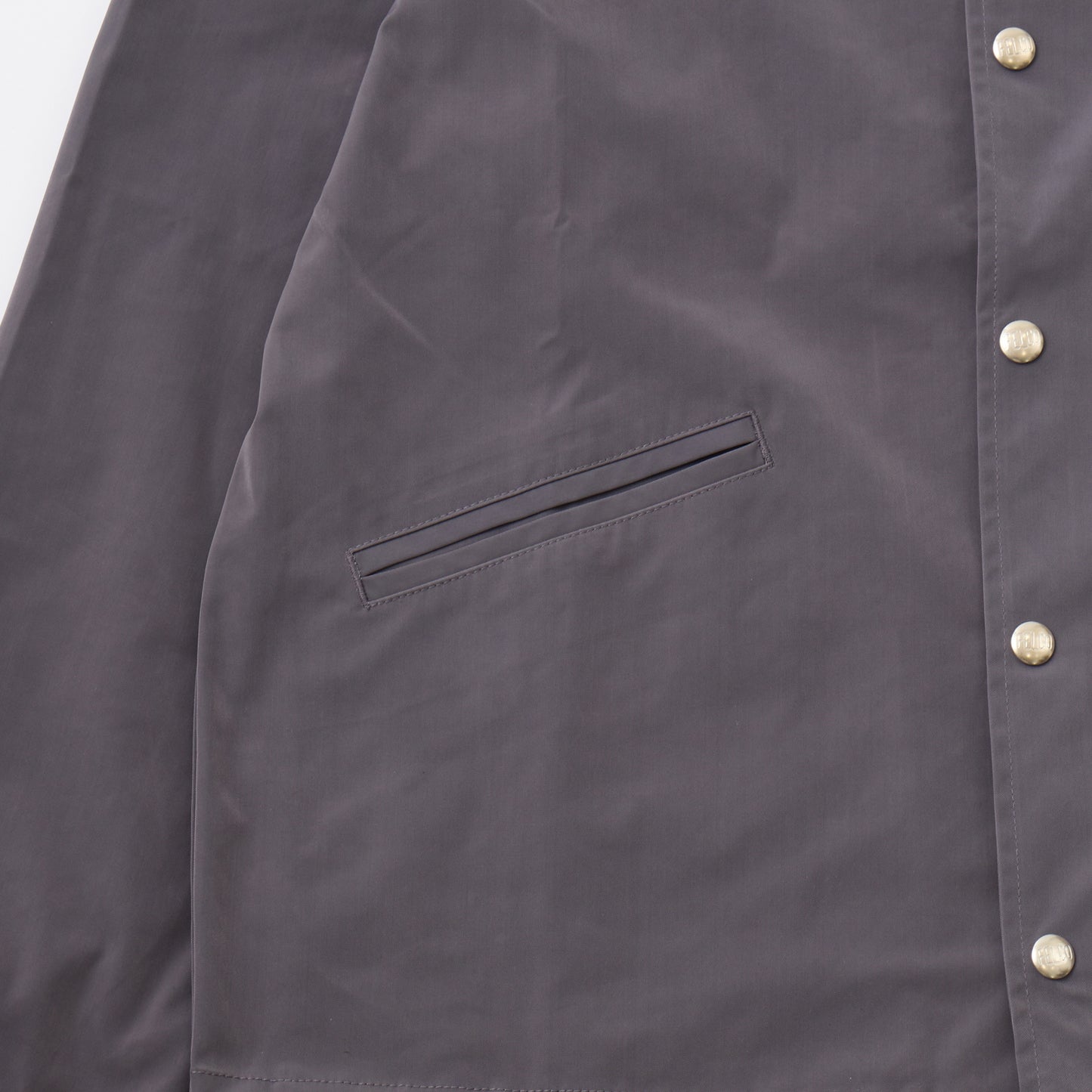 FELCO CLASSIC FIT SET IN SLEEVE UNLINED COACH JACKET SNAP BUTTON FRONT - NEW YORK CUBANS