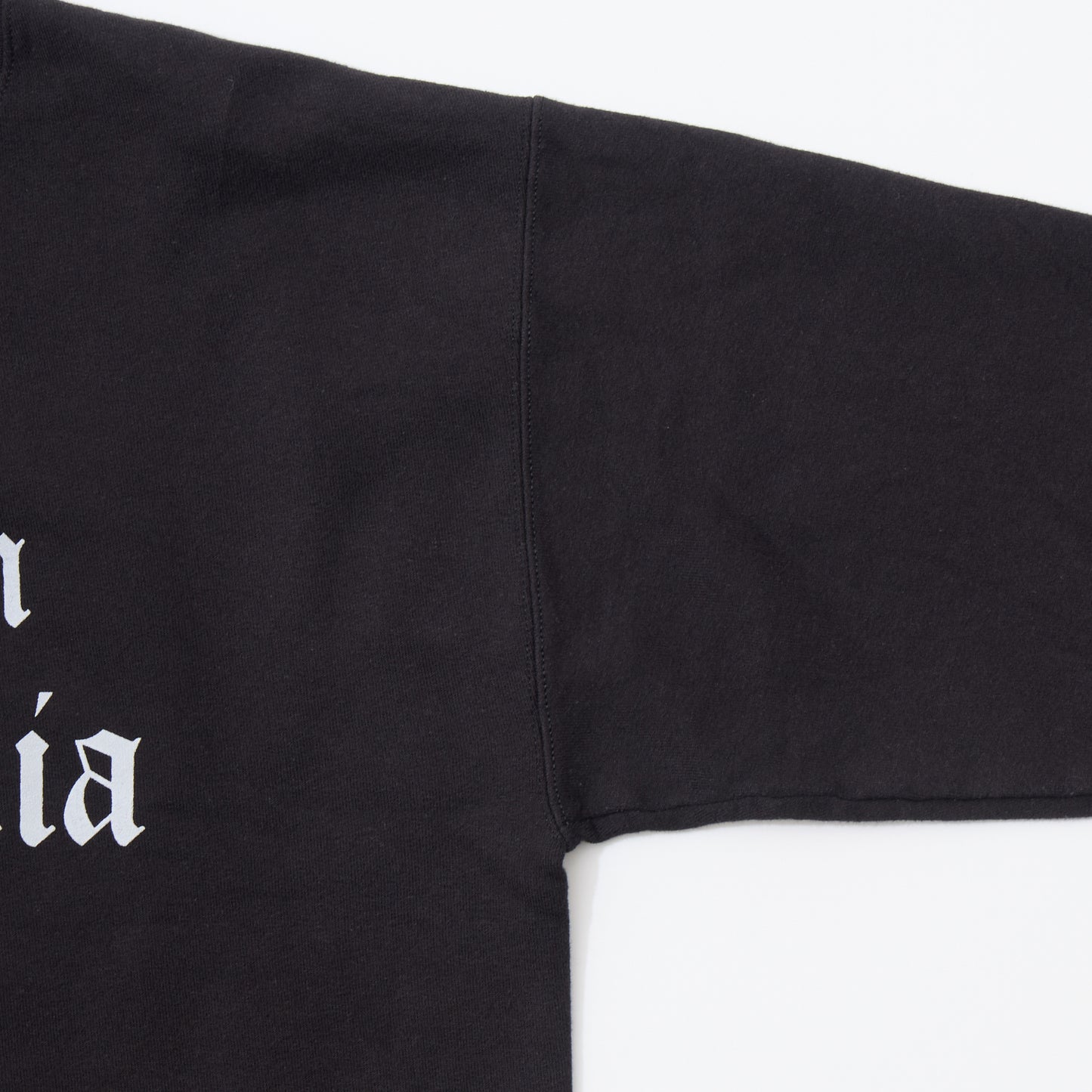 CALIFOLKS MADE IN CALIFORNIA COMFORT WASH CREW NECK SWEAT SHIRT - BLACK