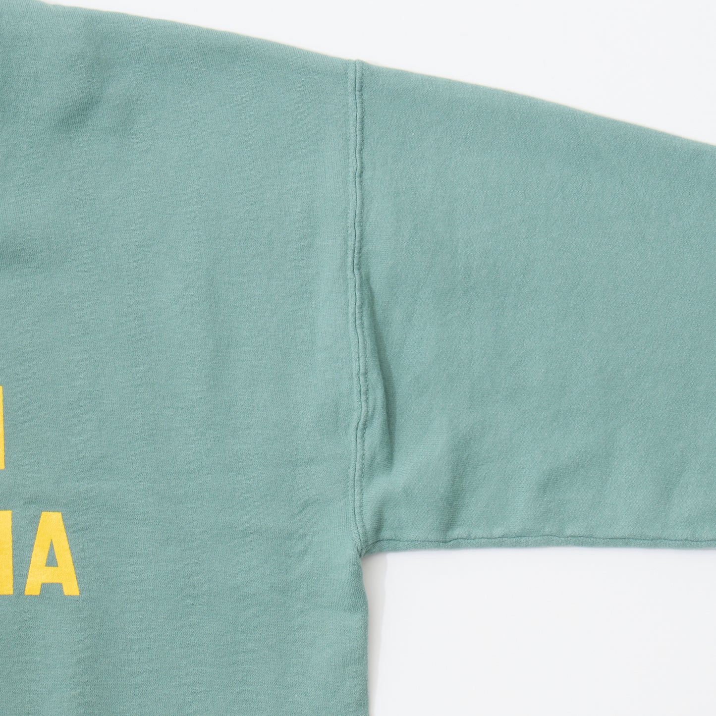 CALIFOLKS MADE IN CALIFORNIA COMFORT WASH CREW NECK SWEAT SHIRT - GREEN