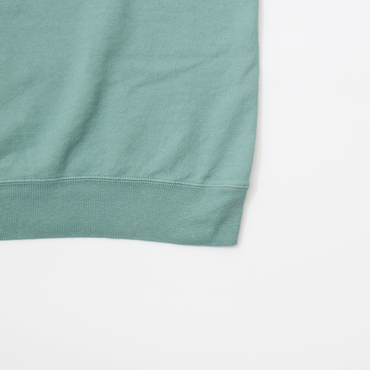 CALIFOLKS MADE IN CALIFORNIA COMFORT WASH CREW NECK SWEAT SHIRT - GREEN