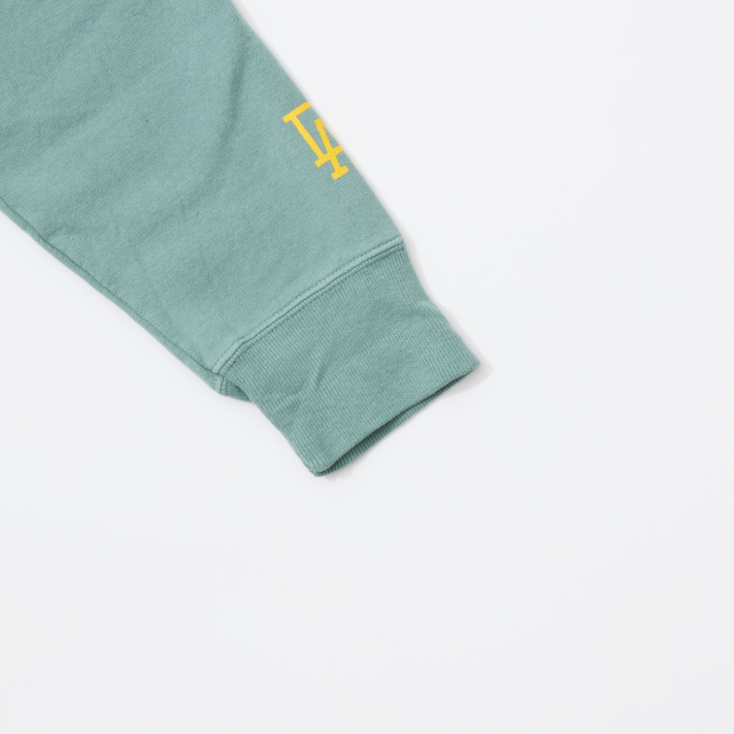 CALIFOLKS MADE IN CALIFORNIA COMFORT WASH CREW NECK SWEAT SHIRT - GREEN