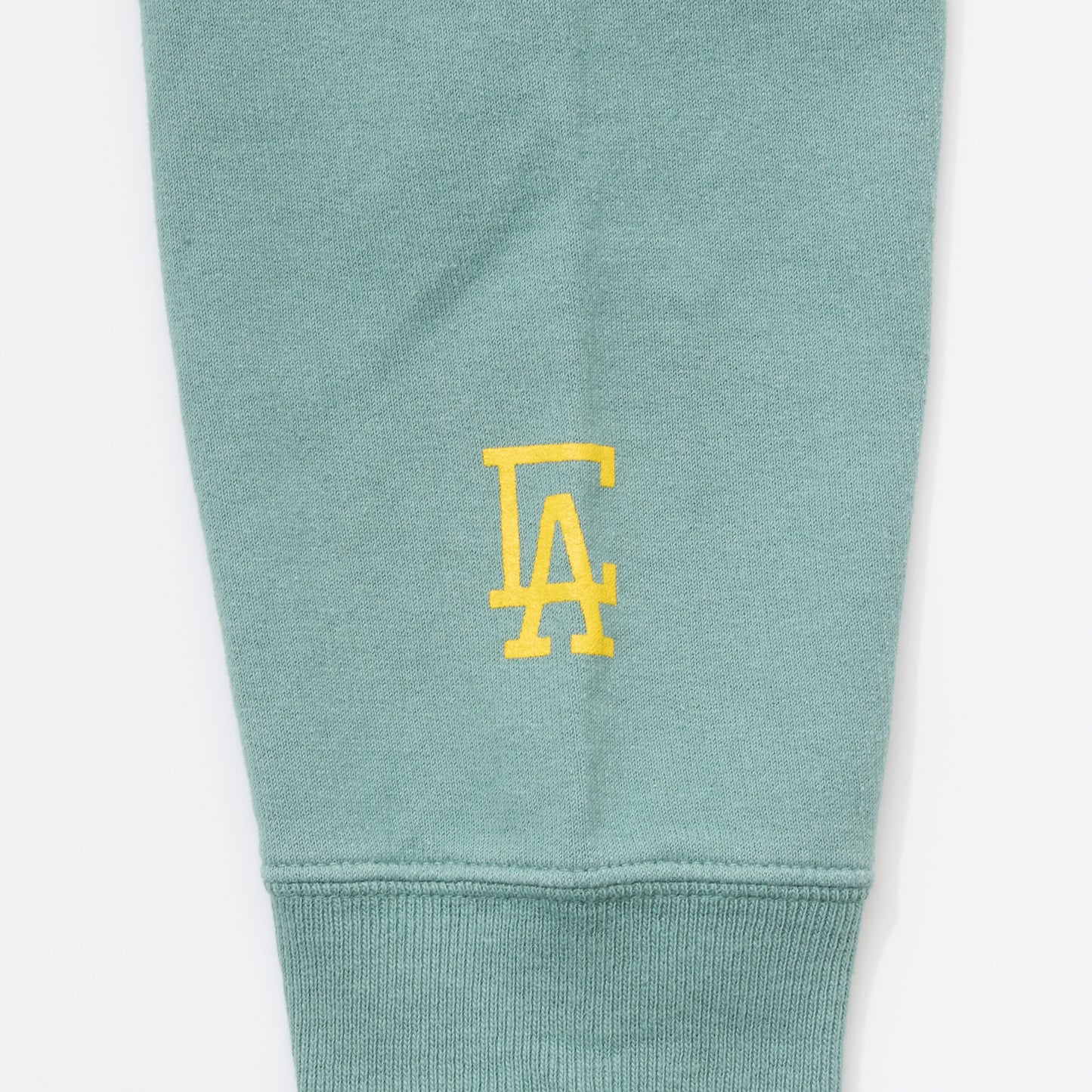 CALIFOLKS MADE IN CALIFORNIA COMFORT WASH CREW NECK SWEAT SHIRT - GREEN