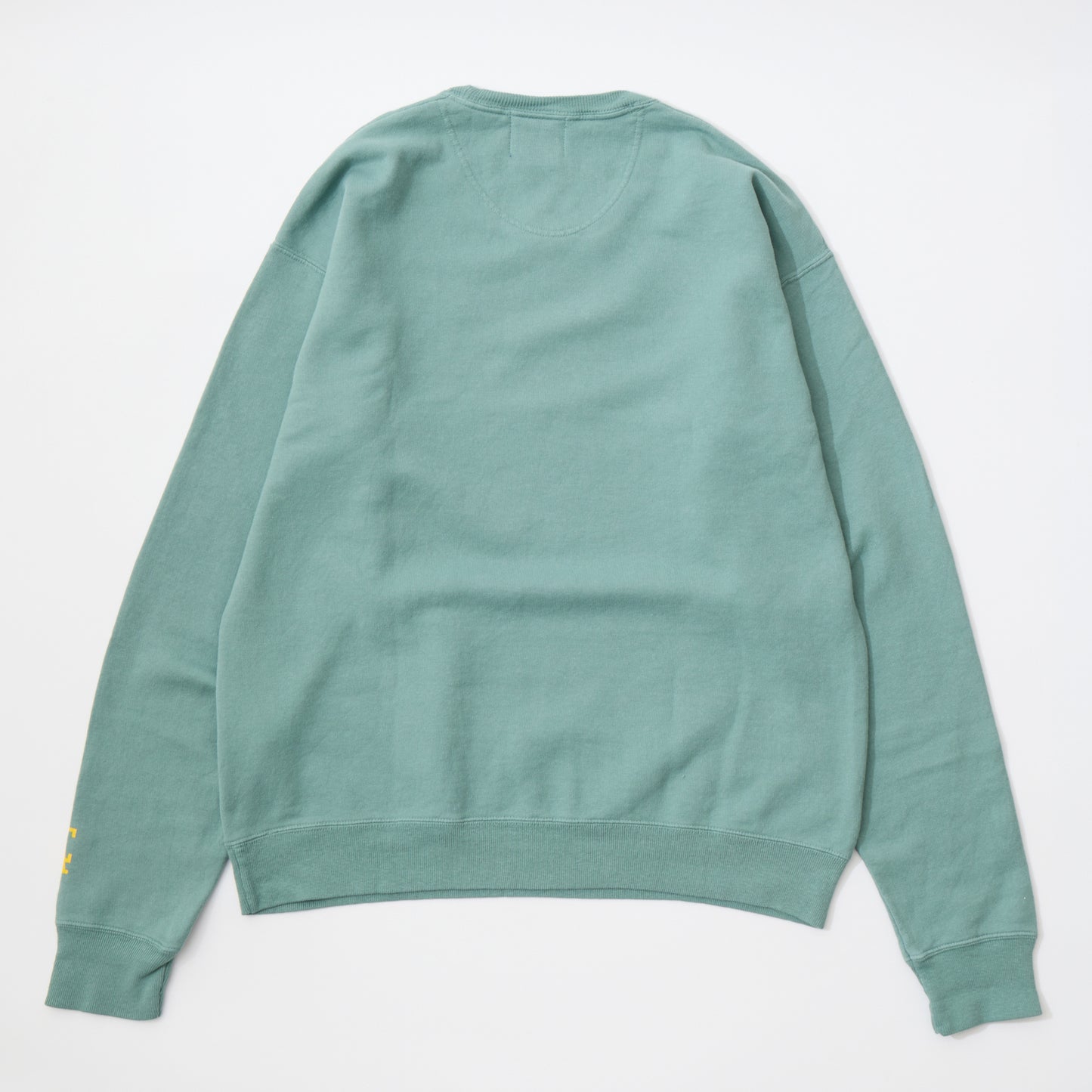 CALIFOLKS MADE IN CALIFORNIA COMFORT WASH CREW NECK SWEAT SHIRT - GREEN
