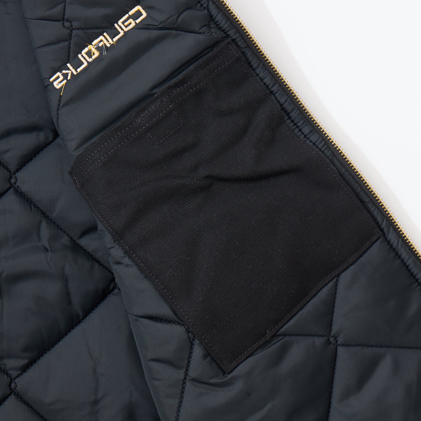 CALIFOLKS CARHARTT USA DUCK VEST w/CALIFOLKS EMBROIDERY - BLACK