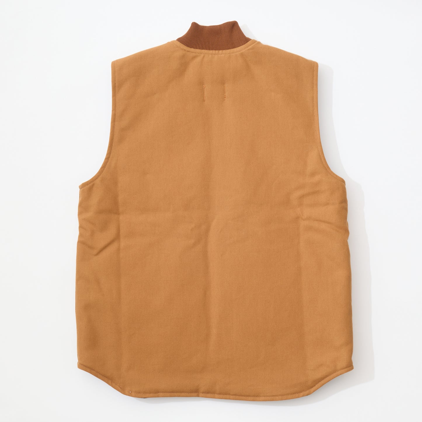 CALIFOLKS CARHARTT USA DUCK VEST w/CALIFOLKS EMBROIDERY - BROWN