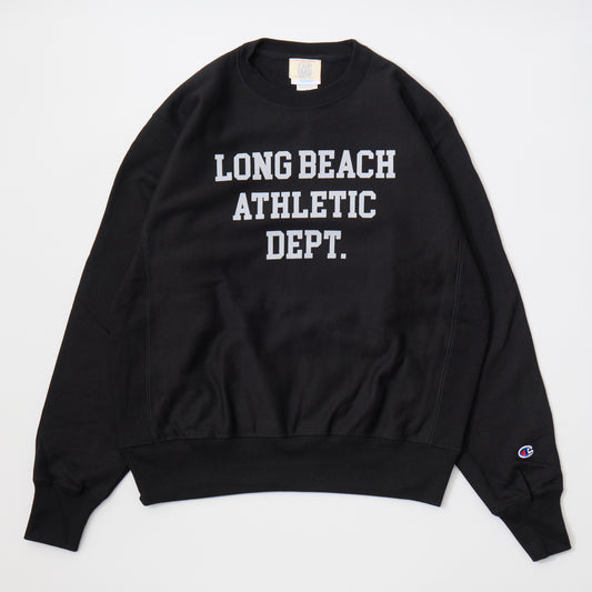 CALIFOLKS CHAMPION REVERSE WEAVE CREW NECK SWEAT - LONG BEACH