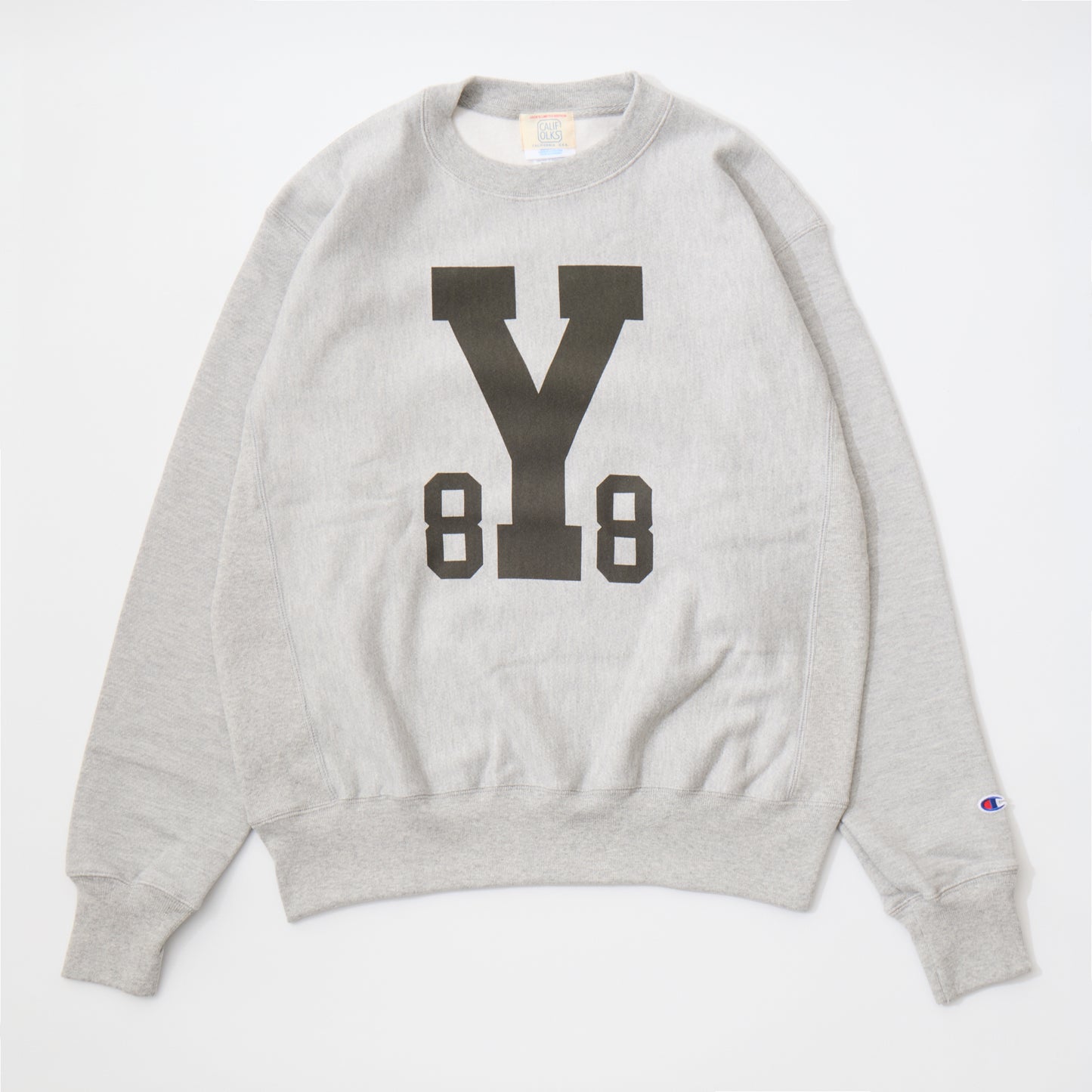 CALIFOLKS CHAMPION REVERSE WEAVE CREW NECK SWEAT - 8Y8