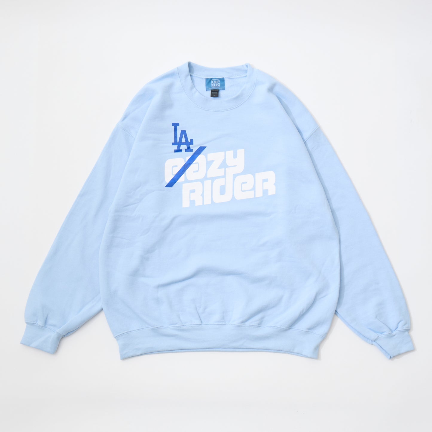 CALIFOLKS US GILDAN CREW NECK SWEAT - LAZY RIDER