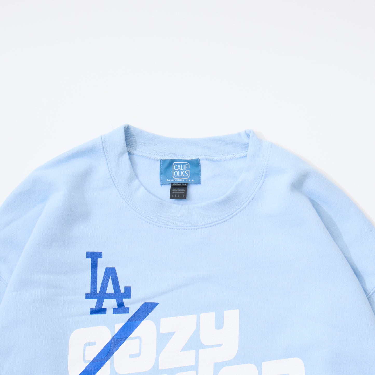 CALIFOLKS US GILDAN CREW NECK SWEAT - LAZY RIDER