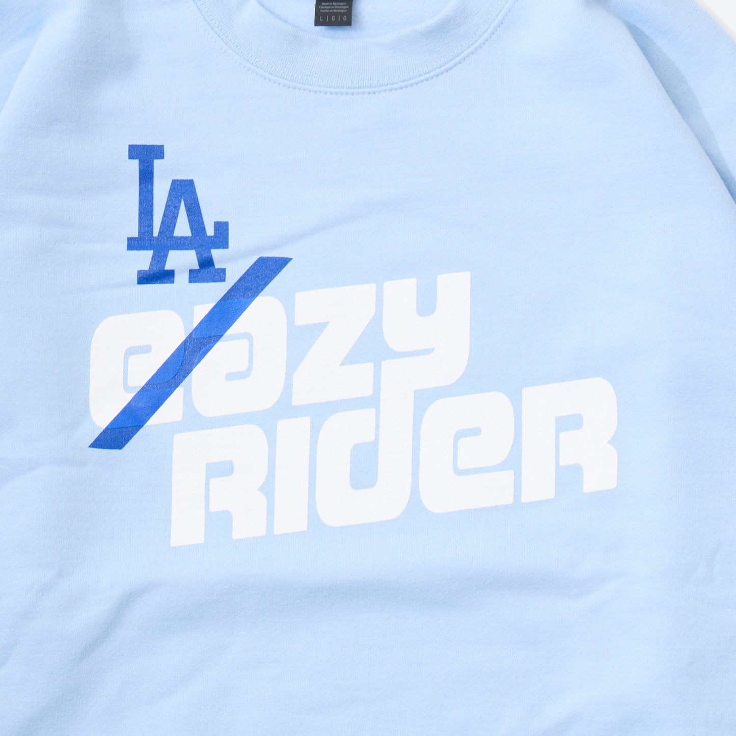 CALIFOLKS US GILDAN CREW NECK SWEAT - LAZY RIDER