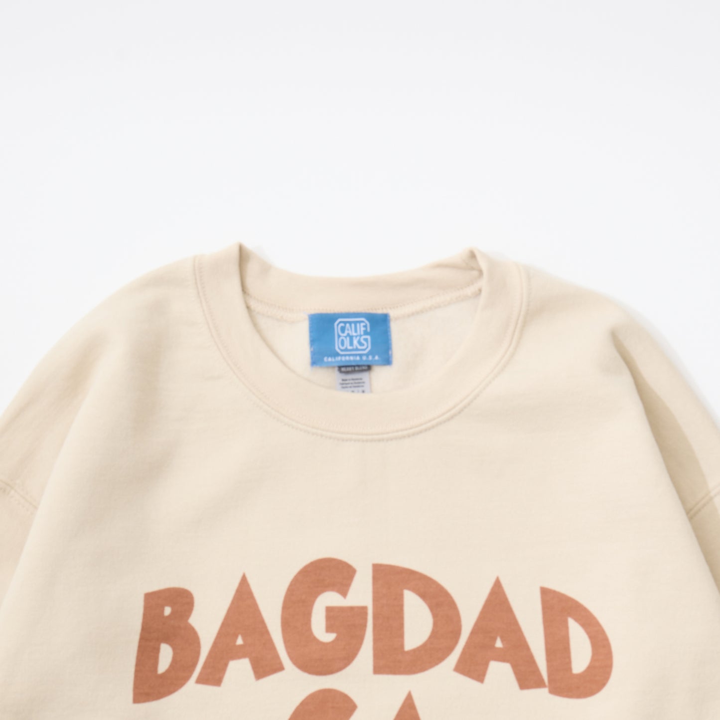 CALIFOLKS US GILDAN CREW NECK SWEAT - BAGDAD CA