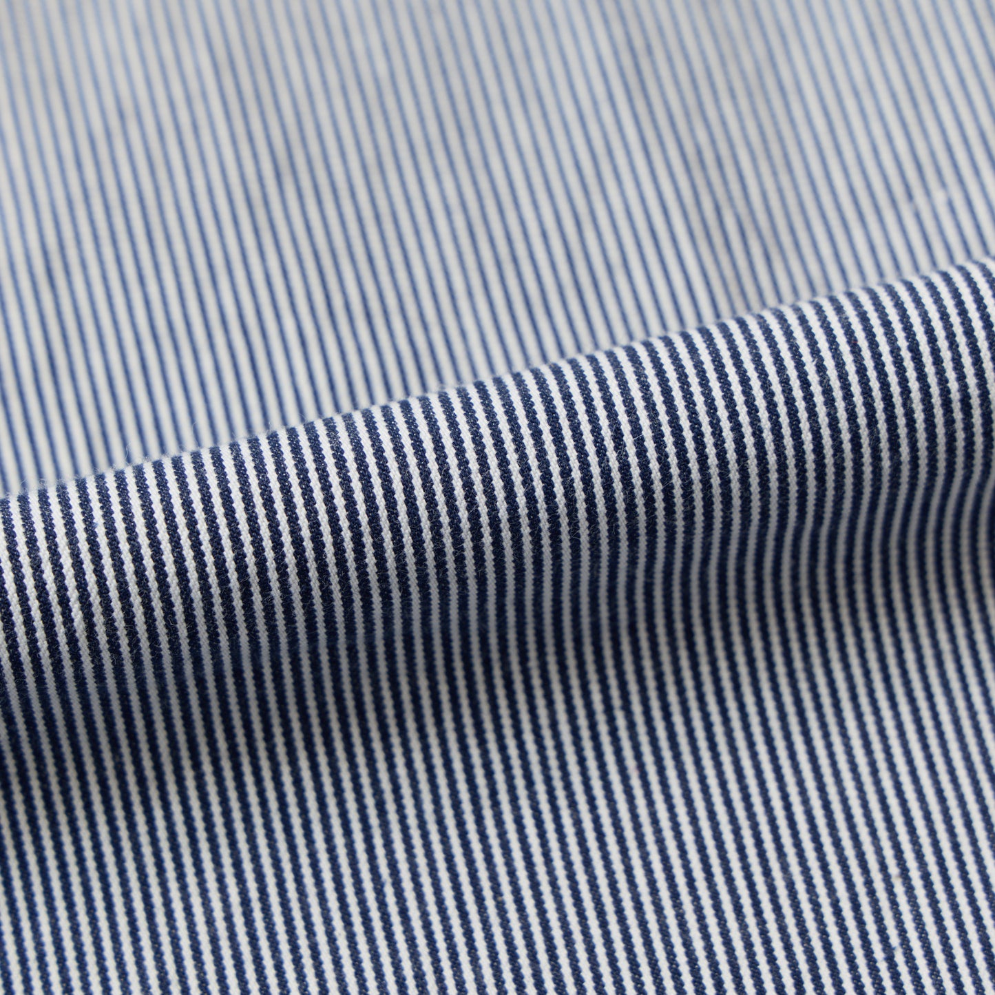 EMPIRE & SONS HALF ZIP WORK SHIRT - HICKORY STRIPE