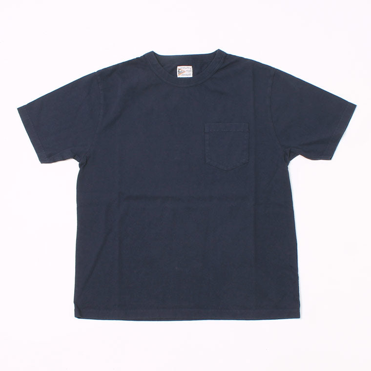 FELCO S/S BINDER NECK POCKET TEE 7oz 18SINGLE JERSEY SHORT BODY LENGTH