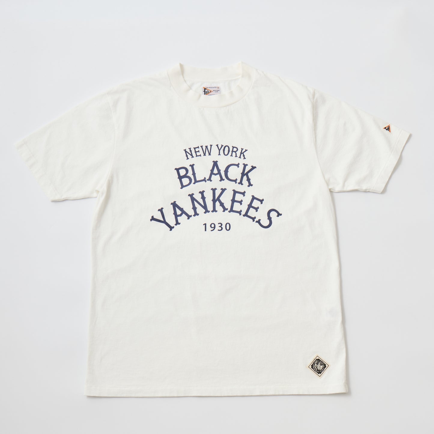 FELCO S/S HI-CREW 5oz 30SINGLE CALIFORNIA JERSEY – NEW YORK BLACK YANKEES PRINT1