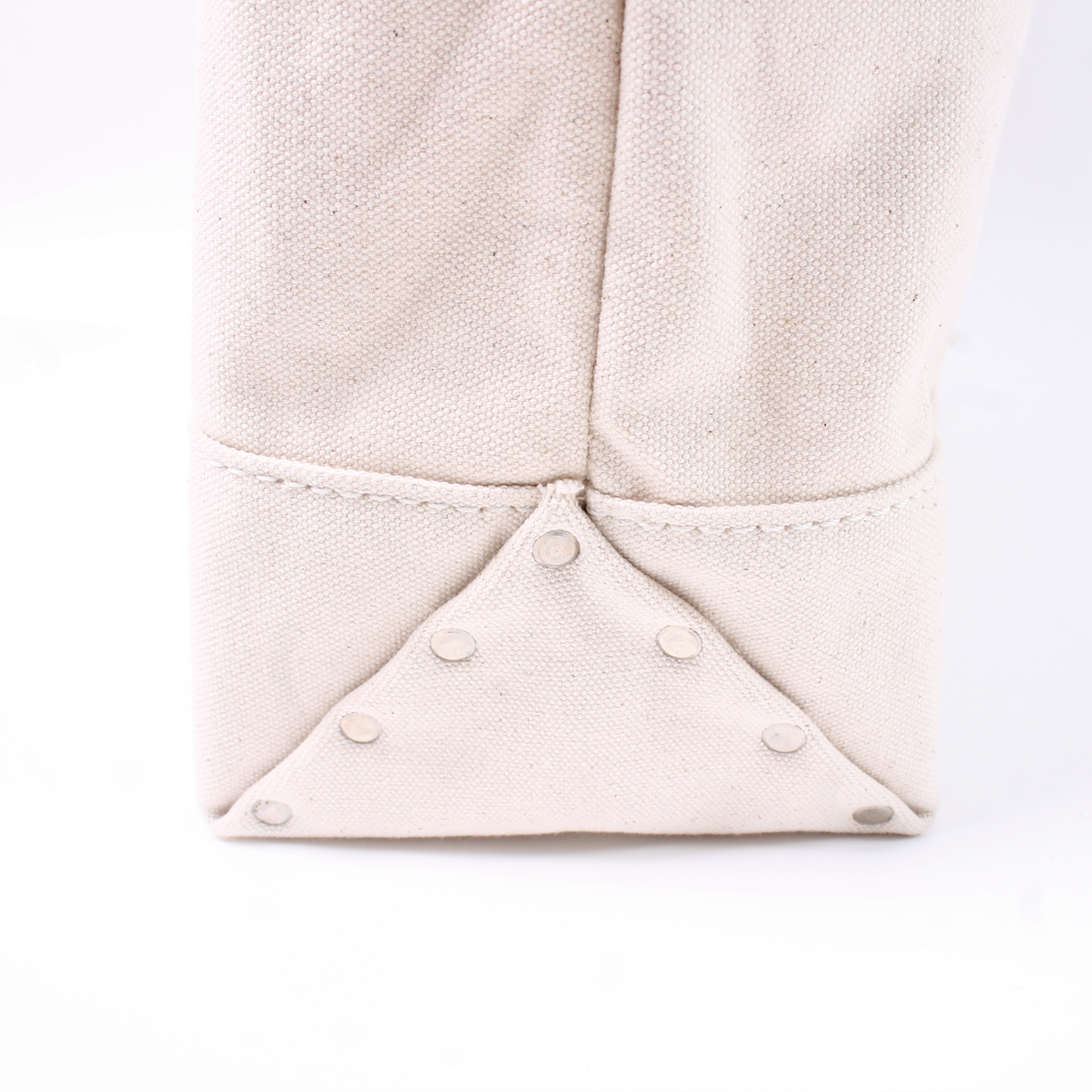 HERITAGE LEATHER 18oz CANVAS CUSTOM MADE DAY TOTE BAG - NATURAL
