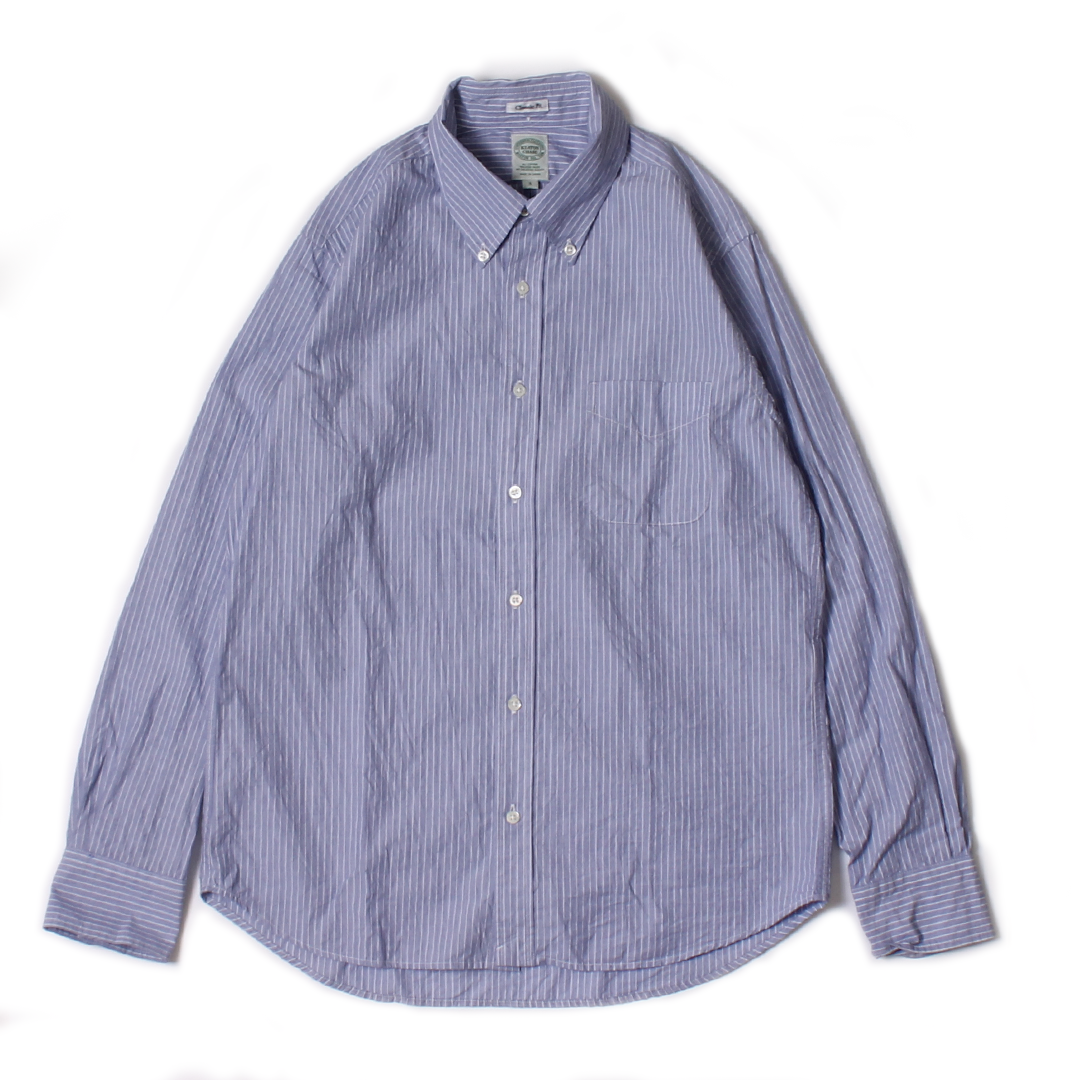 KEATON CHASE USA L/S FULLOPEN CLASSIC FIT BD SHIRT - END ON END STRIPE