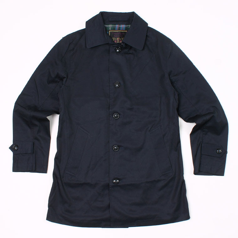 TRAFALGAR SHIELD T- 4 SHORT BALL COLLAR COAT W/ROSETARTAN LINING - 3 Colors - TRSH-33