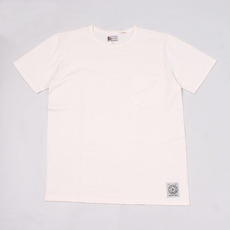 FELCO S/S CREW NECK POCKET-T 18 SINGLE US TUBULAR JERSEY MADE IN USA - 3 COLORS