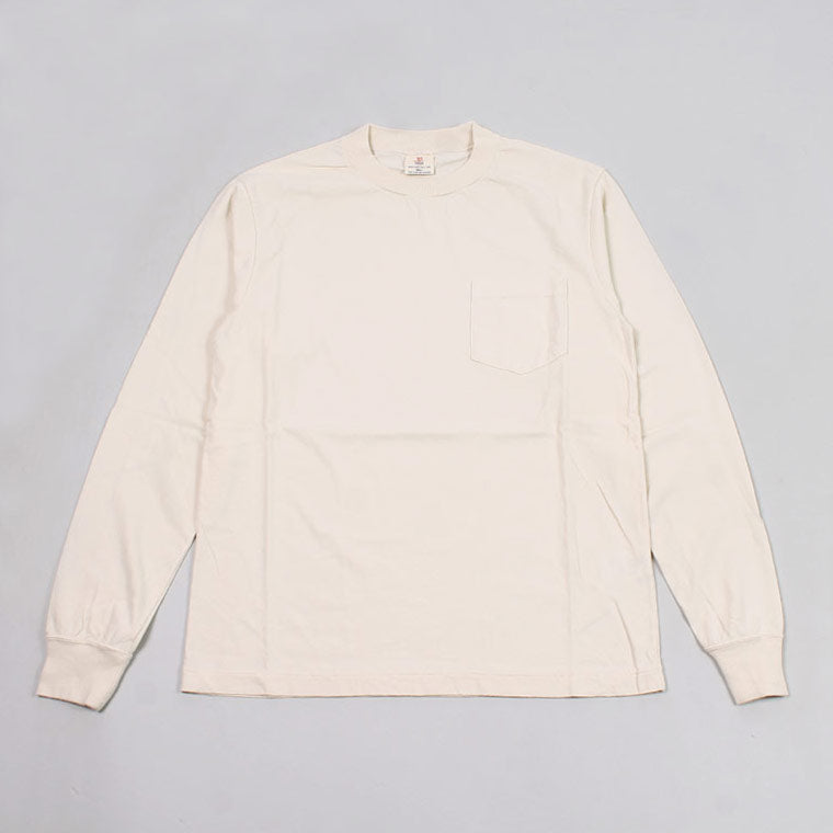 FELCO L/S HI CREW POCKET TEE USA 18'S JERSEY COTTON - 6 Colors - FELC-273