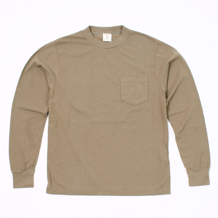 FELCO L/S HI CREW POCKET TEE USA 18'S JERSEY COTTON - 6 Colors - FELC-273