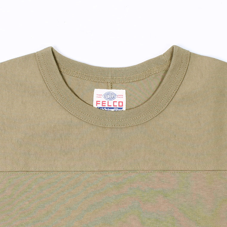FELCO x HEALTHKNIT HALF SLEEVE FOOT BALL T OPEN END JERSEY U.S.COTTON - 5 COLORS - FELC-291