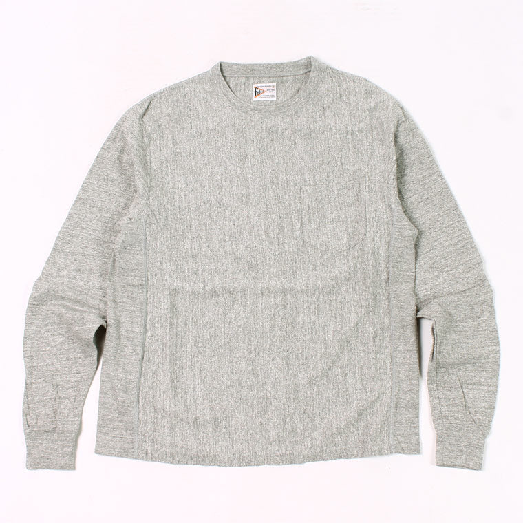 FELCO LS INVERSEWEAVE CREW NECK POCKET -T 7oz 18 SINGLE JERSEY - 6 Colors - FELC-297