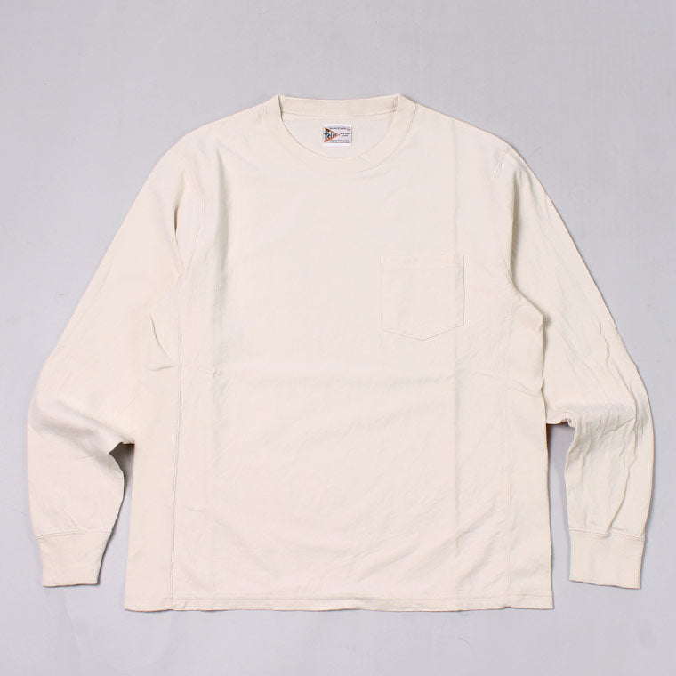 FELCO LS INVERSEWEAVE CREW NECK POCKET -T 7oz 18 SINGLE JERSEY - 6 Colors - FELC-297