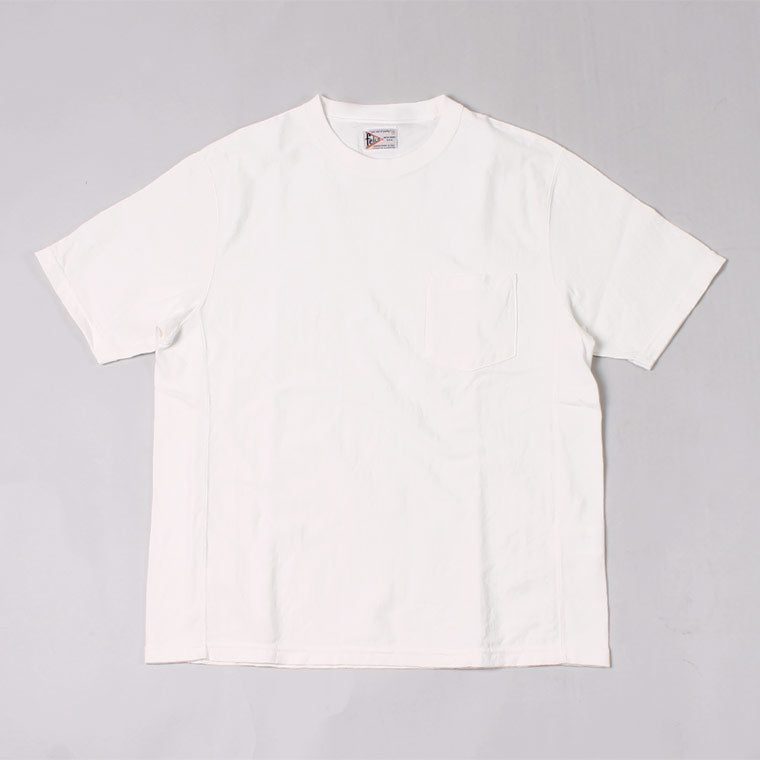 FELCO S/S INVERSEWEAVE CREW NECK POCKET -T 7oz 18 SINGLE JERSEY - 7 COLORS