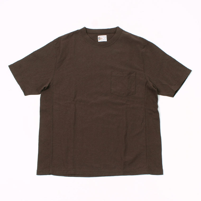 FELCO S/S INVERSEWEAVE CREW NECK POCKET -T 7oz 18 SINGLE JERSEY - 7 COLORS