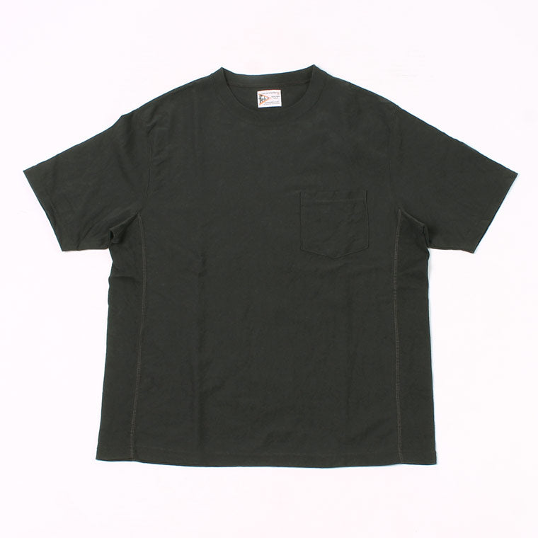 FELCO S/S INVERSEWEAVE CREW NECK POCKET -T 7oz 18 SINGLE JERSEY - 7 COLORS
