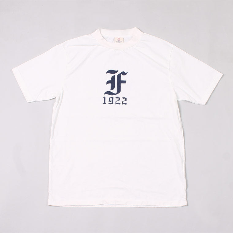 FELCO S/S HI CREW T-SHIRT 30s USA COTTON w/PRINT OLD ENGLISH F 1922 - 3 Colors - FELC-365