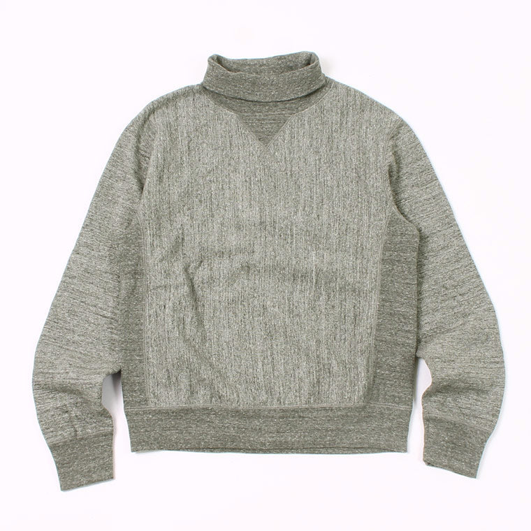 FELCO 12oz FRENCH TERRY L/S INVERSE WEAVE V GUSSET TURTLE NECK - 6 COLORS