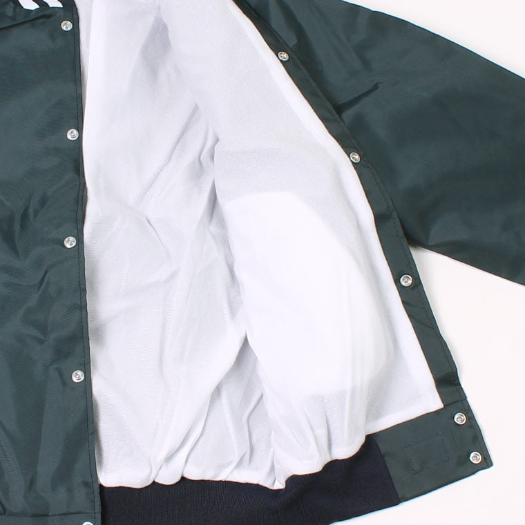 FELCO NYLON OXFORD BASEBALL AWARD JACKET W/FLANNEL LINED MADE IN USA