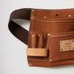 HERITAGE LEATHER 5 POCKET SUEDE NAIL AND TOOL POUCH