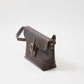 HERITAGE LEATHER  LATIGO LEATHER MINI SHOULDER BAG - BROWN LATIGO