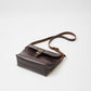 HERITAGE LEATHER  LATIGO LEATHER MINI SHOULDER BAG - BROWN LATIGO