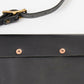 HERITAGE LEATHER  LATIGO LEATHER MINI SHOULDER BAG - BLACK LATIGO