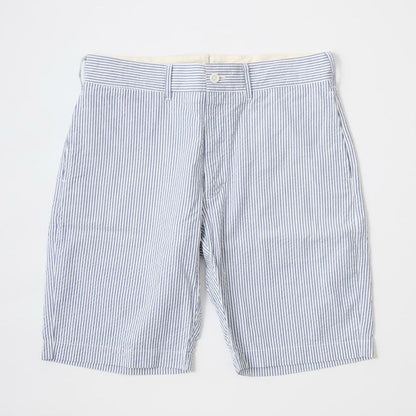 KEATON CHASE USA BERMUDA SHORT W/BUCKLE BACK SUPIMA SEERSUCKER - KCU-185